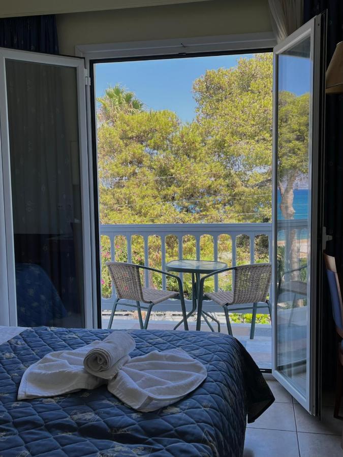 Theodorou Beach Hotel Apartments Psalidi  Esterno foto